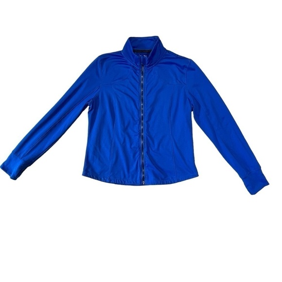 Calvin Klein Performance Quick Dry Athletic Full Zip Jacket. Blue Size L #865 - Picture 1 of 6